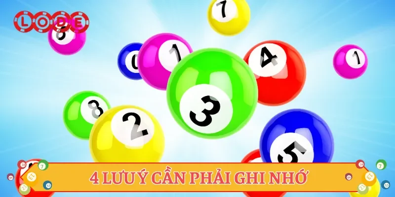 4 lưu ý cần phải ghi nhớ